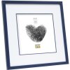 Cornice di legno S43AM6 blu 15x20 cm (10x15 cm)