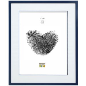 Cornice di legno S43AM6 blu 30x30 cm (20x20 cm)