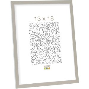 Cornice per quadri in legno grigio-bianco 18,0 x24,0 cm...