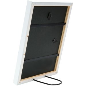 Cornice per quadri in legno grigio-bianco 18,0 x24,0 cm S43AL