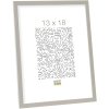 Cornice per quadri in legno grigio-bianco 18,0 x24,0 cm S43AL