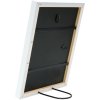 Cornice per quadri in legno grigio-bianco 18,0 x24,0 cm S43AL