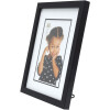 Cornice di legno S43AK2 nero 24x30 cm (18x24 cm)