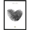 Cornice nera S43AK2 legno 24,0 x30,0 cm