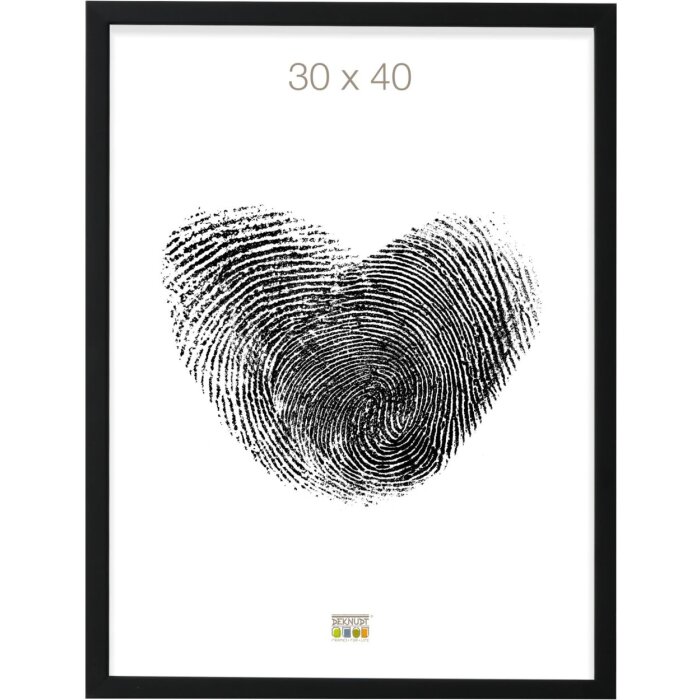 Cornice nera S43AK2 legno 20,0 x40,0 cm