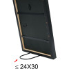 Cornice nera S43AK2 legno 30,0 x40,0 cm