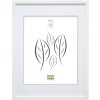 Cornice di legno S43AK1 bianco 40x50 cm (30x40 cm)