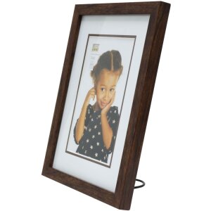 Cornice di legno S43AH3 marrone 20x20 cm (13x13 cm)