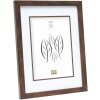 Cornice di legno S43AH3 marrone 20x20 cm (13x13 cm)