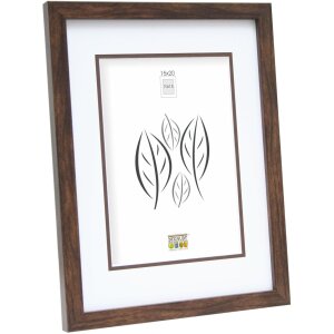 Cornice in legno Deknudt S43AH3 marrone 30x30 cm (20x20 cm)