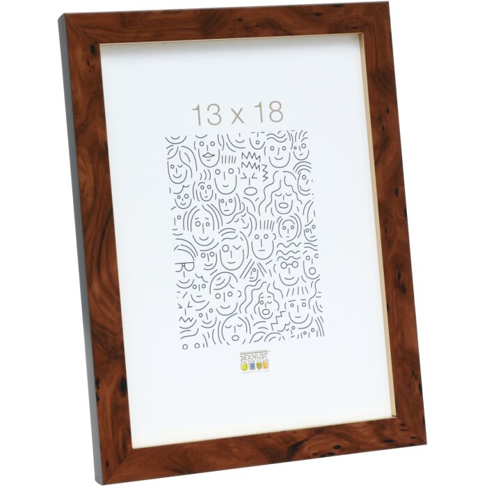 Cornice S43AG2 in radica 15,0 x15,0 cm