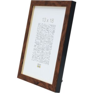 Cornice S43AG2 in radica 15,0 x15,0 cm