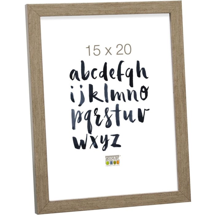 Cornice di legno S43A bronzo 20x28 cm