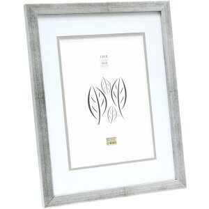 S43AD1P1 Cornice in legno argento 15x20 cm passepartout
