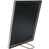 S43AD1P1 Cornice di legno argento 30x40 cm passe-partout
