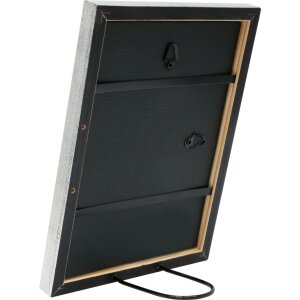 Cornice di legno S43AD1 argento 10x15 cm