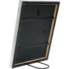 Cornice di legno S43AD1 argento 30x40 cm