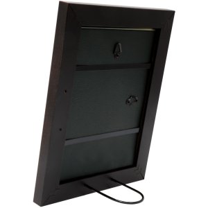 Cornice in legno nero-marrone 13,0 x18,0 cm S42LF
