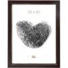 Cornice in legno nero-marrone 18,0 x24,0 cm S42LF