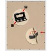 Lavagna magnetica nera S41VH2M 50x50 cm