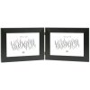 Cornice doppia S41VH2H2H plastica nera 10,0 x15,0 cm