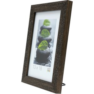 Cornice S41VG2 in plastica nera 10,0 x15,0 cm