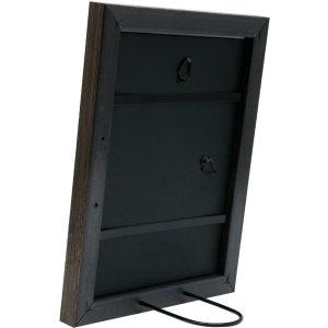 Cornice S41VG2 in plastica nera 10,0 x15,0 cm