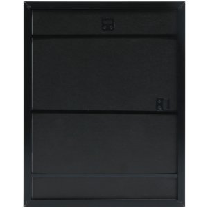 Cornice S41VG2 in plastica nera 10,0 x15,0 cm