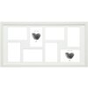 Cornice S41VF1P bianca 8 foto 10x15 cm