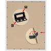Lavagna magnetica S41VF1M bianca 40x50 cm