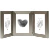 Cornice tripla S41VD1 argento 3 foto 13x18 cm formato verticale