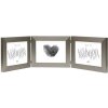 Deknudt Cornice tripla S41VD1 argento 3 foto 13x18 cm formato orizzontale