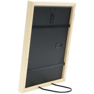 Cornice in legno Deknudt S41J naturale 29,7x42 cm Cornice per certificati DIN A3