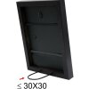 Cornice S40RK2 in legno nero 30,0 x90,0 cm