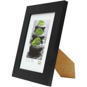 Cornice S226K2 in legno nero 50,0 x70,0 cm