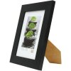 Cornice S226K2 in legno nero 50,0 x70,0 cm