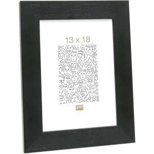 Cornice S226K2 in legno nero 60,0 x80,0 cm