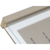 Cornice con passe-partout in legno tortora 20,0 x30,0 cm;15,0 x20,0 cm S223K