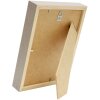 Cornice con passe-partout in legno tortora 20,0 x30,0 cm;15,0 x20,0 cm S223K
