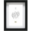 Cornice con passe-partout in legno nero 50,0 x70,0 cm;40,0 x60,0 cm S223K