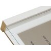 Cornice con passepartout in legno bianco 30,0 x40,0 cm;20,0 x30,0 cm S223K