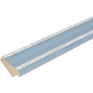 Cornice in legno blu 21,0 x29,7 cm S221F