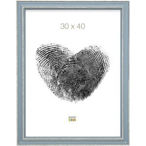 Cornice in legno blu 21,0 x29,7 cm S221F