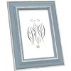 Cornice in legno blu 21,0 x29,7 cm S221F