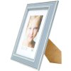 Cornice in legno blu 21,0 x29,7 cm S221F