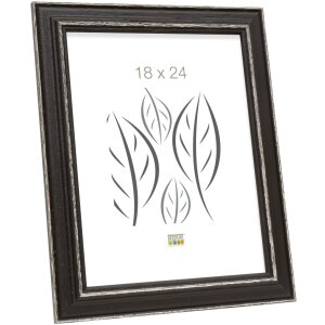 Cornice in legno nero 30,0 x45,0 cm S221F