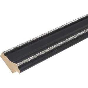 Cornice in legno nero 30,0 x45,0 cm S221F
