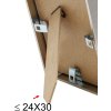 Cornice per quadri bronzo alluminio 60,0 x90,0 cm