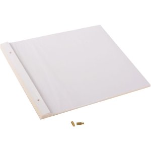 Goldbuch Blocco di ricambio 29x24 cm bianco per album a vite 30x25 cm
