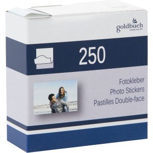 Goldbuch Photo Glue Dots 250 pezzi Dispenser in cartone